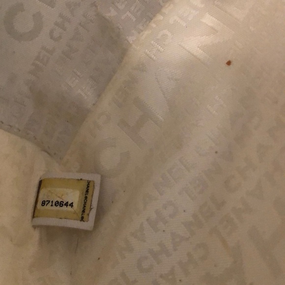 Chanel cloth/canvas small baguette - Picture 5 of 8